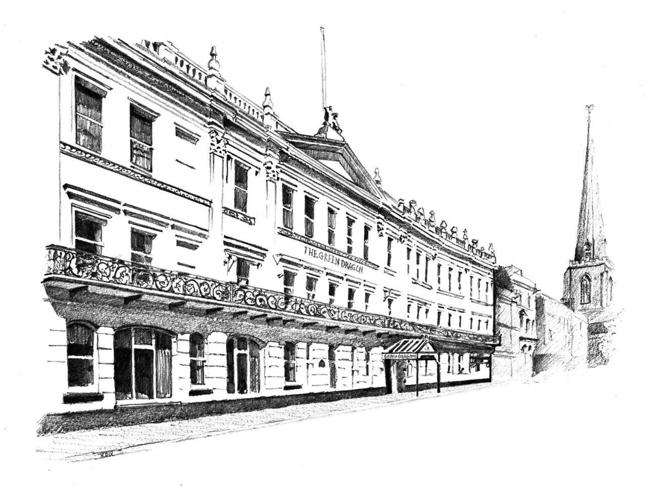 The Green Dragon Hotel Hereford Esterno foto